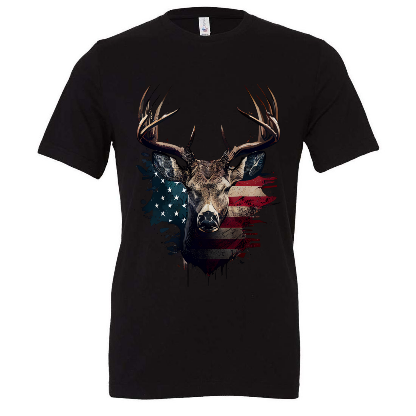 Patriotic Buck Men's T-Shirt
