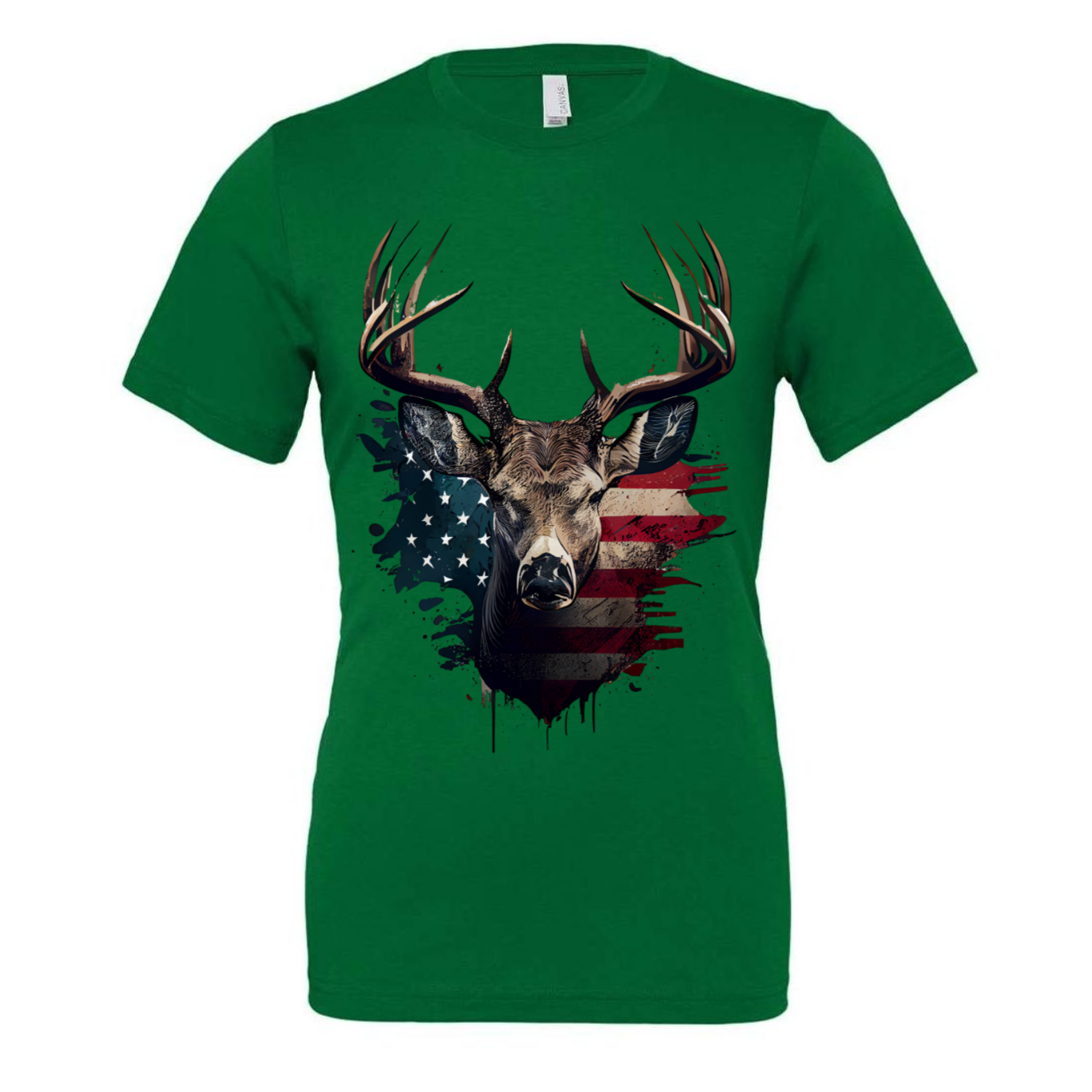 Patriotic Buck Men's T-Shirt
