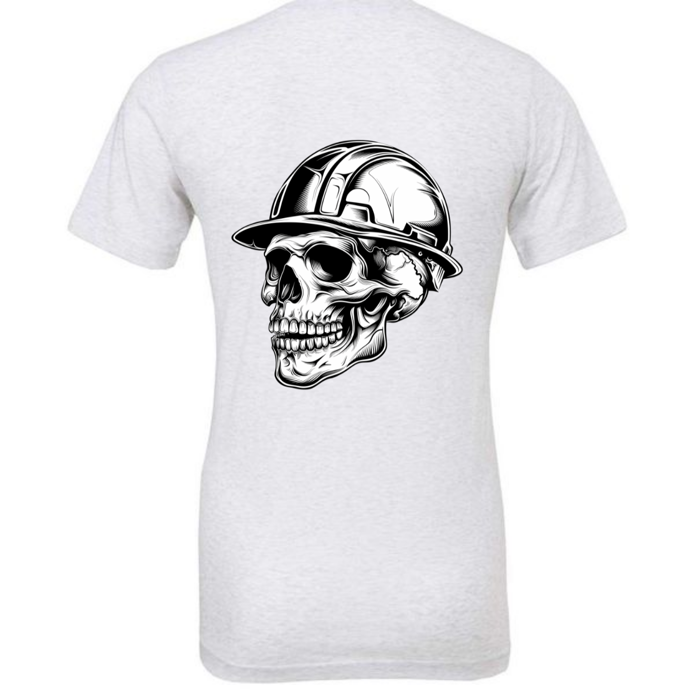 Skull in the Hardhat Men's T-Shirt