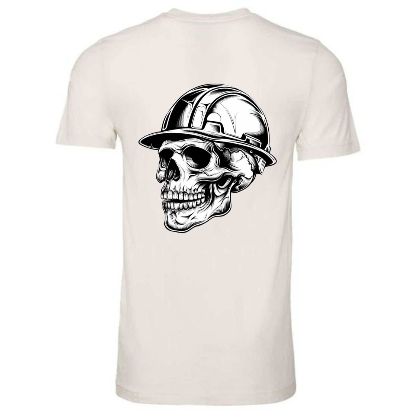 Skull in the Hardhat Men's T-Shirt