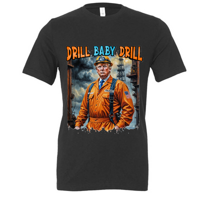 Trump Drill Baby Drill Men's T-Shirt