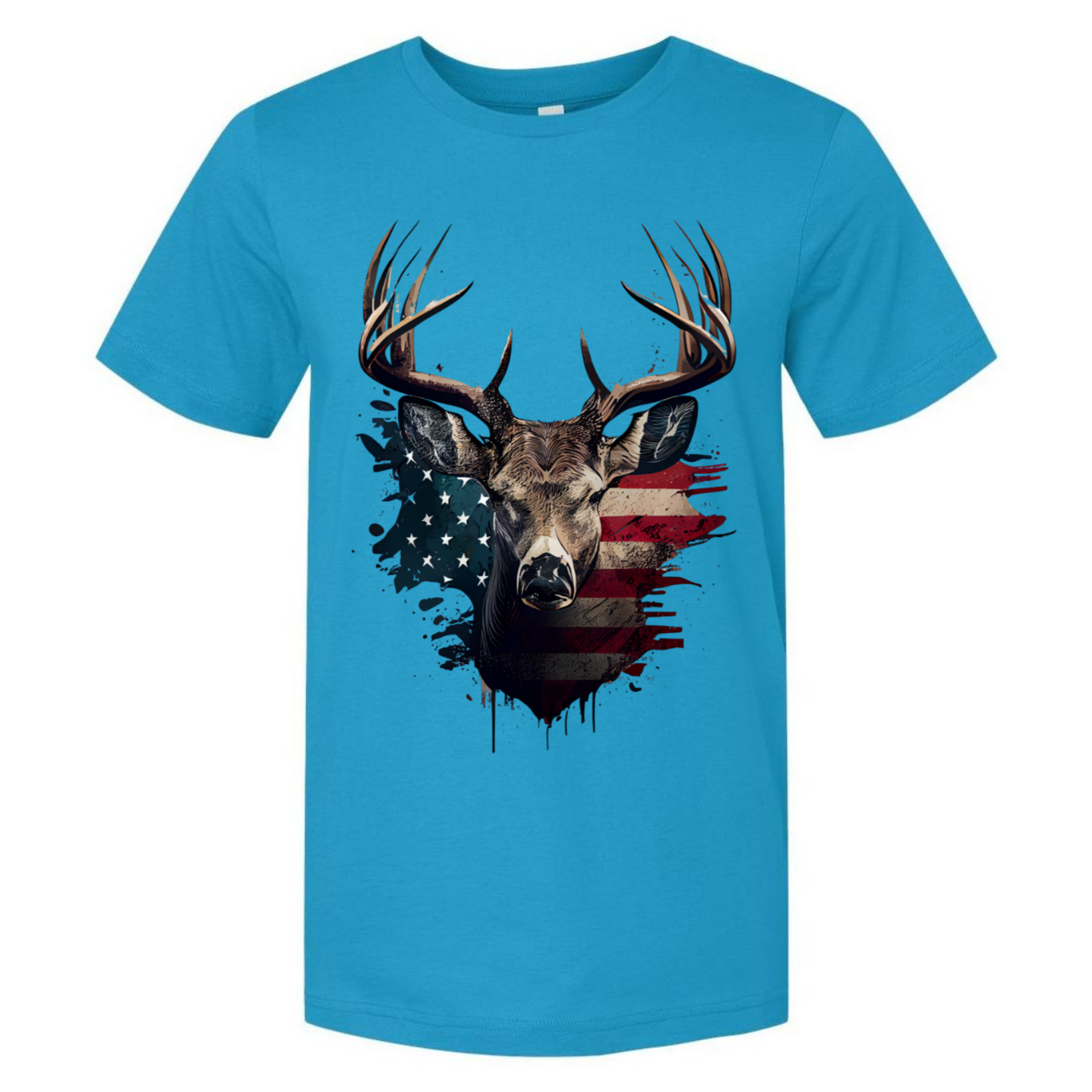 Patriotic Buck Men's T-Shirt