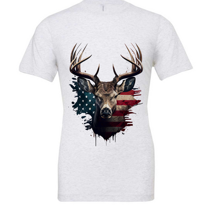 Patriotic Buck Men's T-Shirt