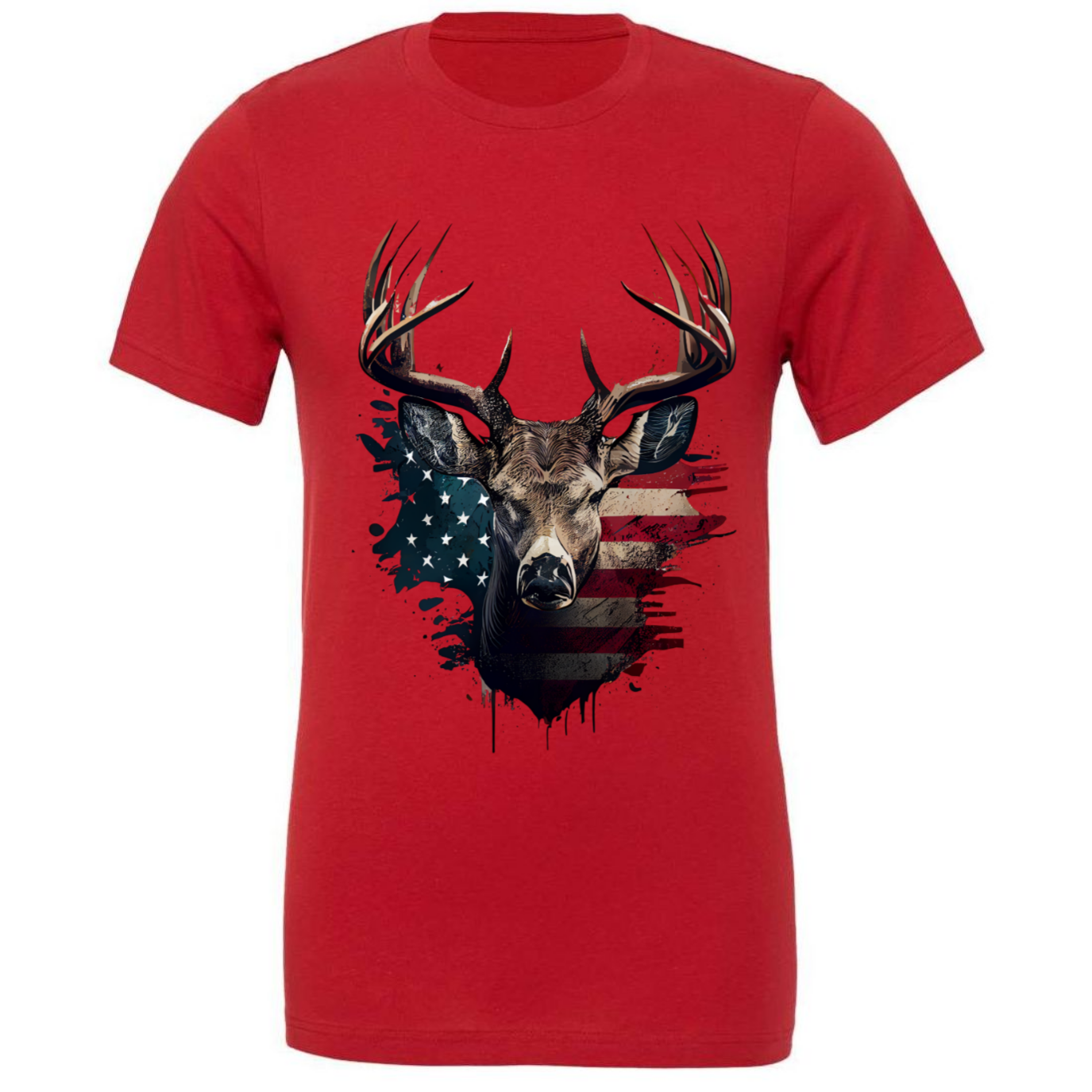 Patriotic Buck Men's T-Shirt