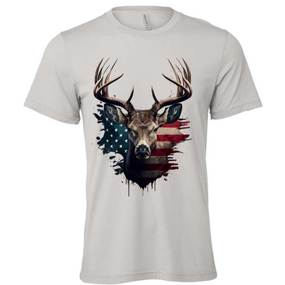 Patriotic Buck Men's T-Shirt