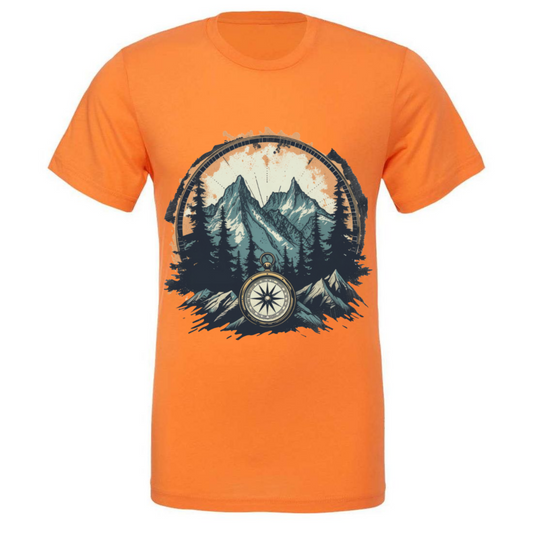 Compass in the Mountains Men's T-Shirt