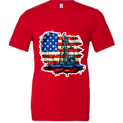 American Pumpjack Men's T-Shirt