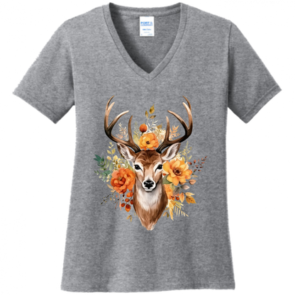 Buck in the Flowers Women's T-Shirt