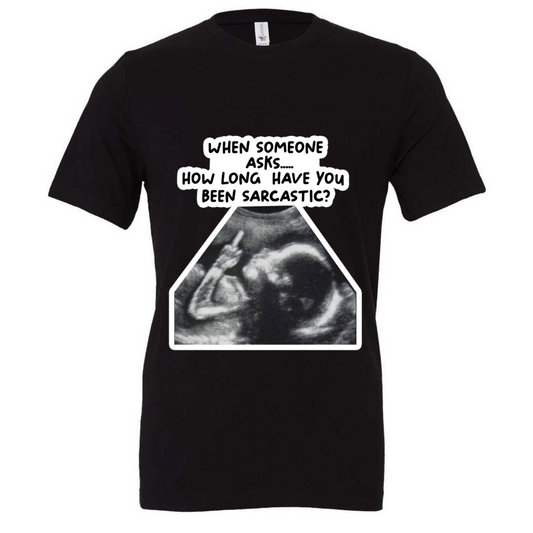 Sarcastic Since Birth Men's T-Shirt