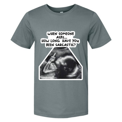 Sarcastic Since Birth Men's T-Shirt