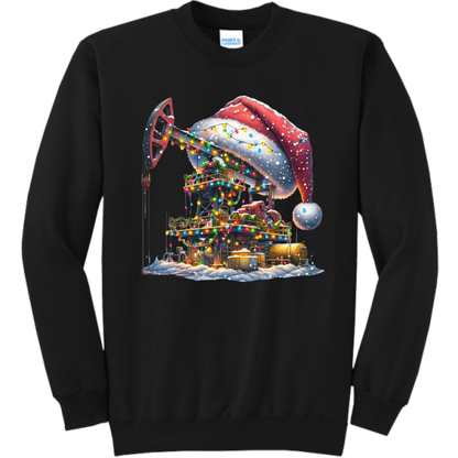 Christmas Pumping Unit Unisex Sweatshirt