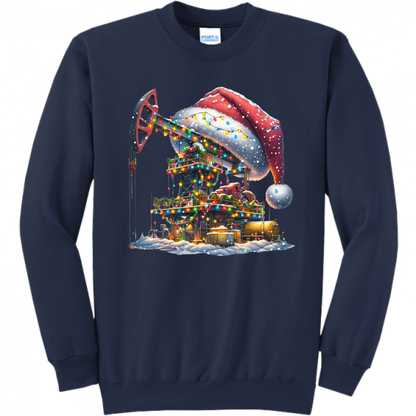 Christmas Pumping Unit Unisex Sweatshirt