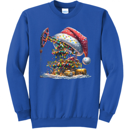 Christmas Pumping Unit Unisex Sweatshirt