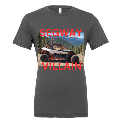 SEGWAY VILLAIN IN THE MOUNTAINS Men's T-Shirt