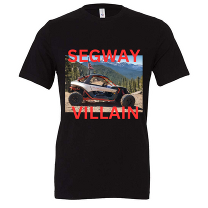 SEGWAY VILLAIN IN THE MOUNTAINS Men's T-Shirt