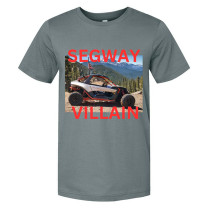 SEGWAY VILLAIN IN THE MOUNTAINS Men's T-Shirt