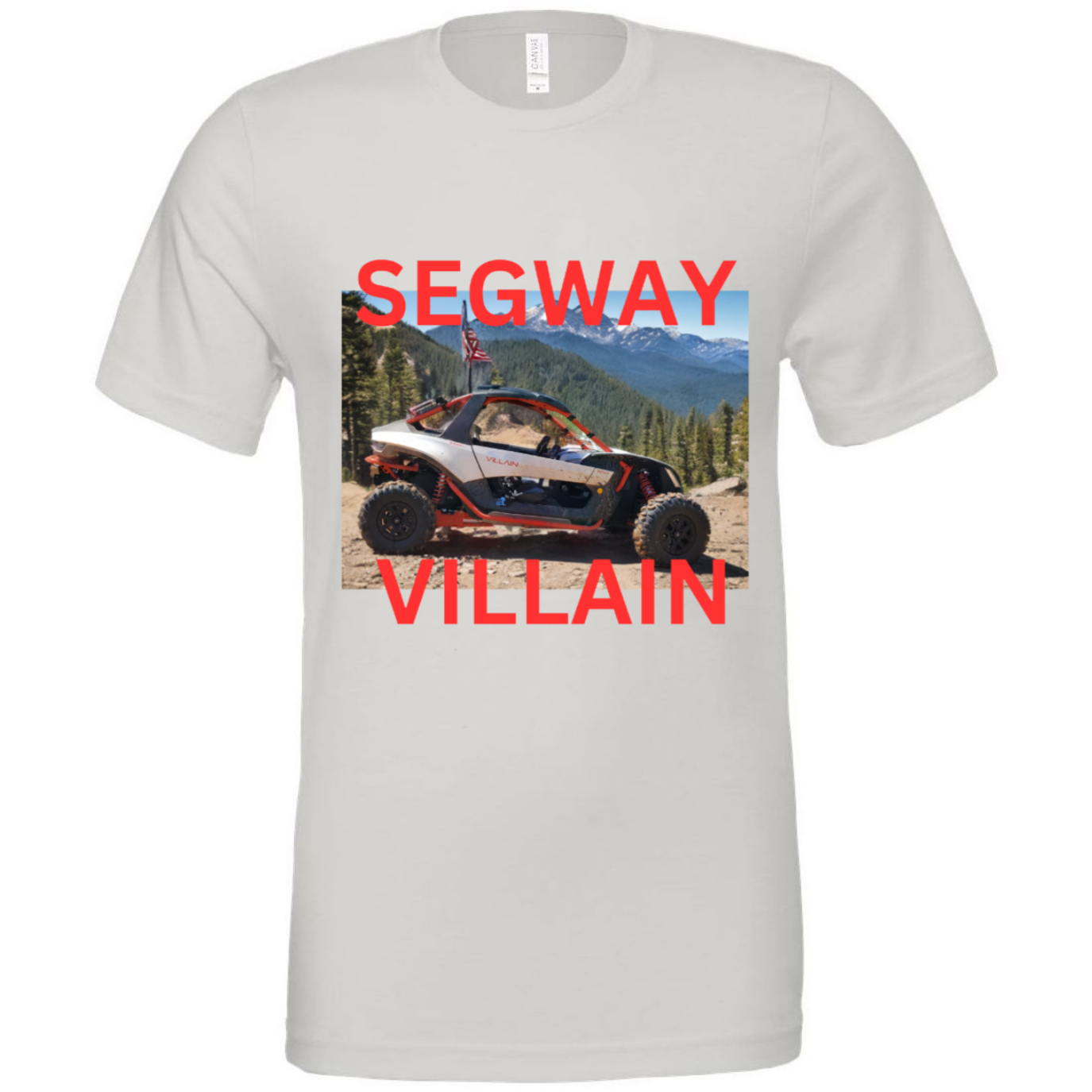 SEGWAY VILLAIN IN THE MOUNTAINS Men's T-Shirt