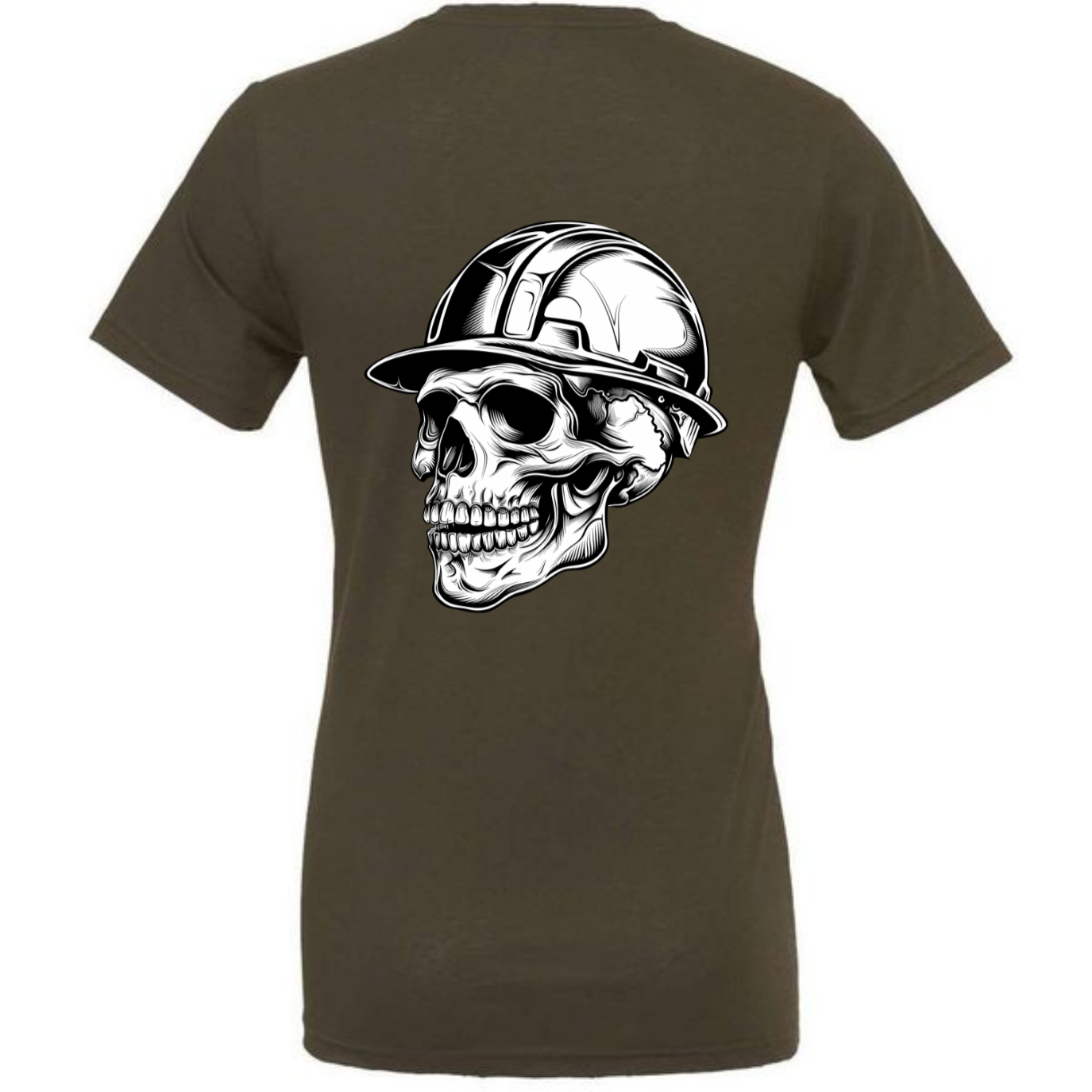 Skull in the Hardhat Men's T-Shirt