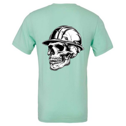 Skull in the Hardhat Men's T-Shirt