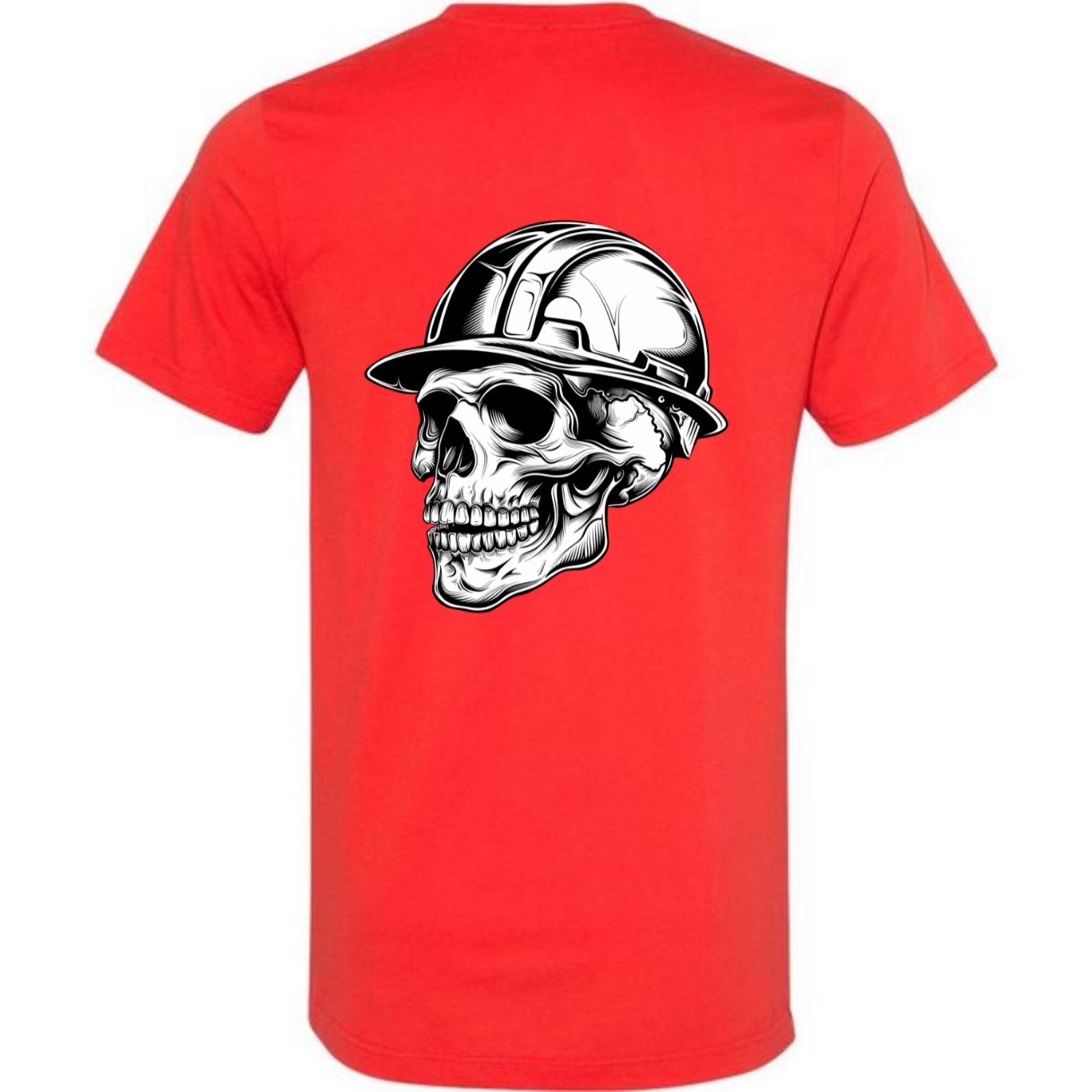 Skull in the Hardhat Men's T-Shirt