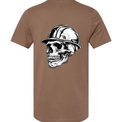 Skull in the Hardhat Men's T-Shirt