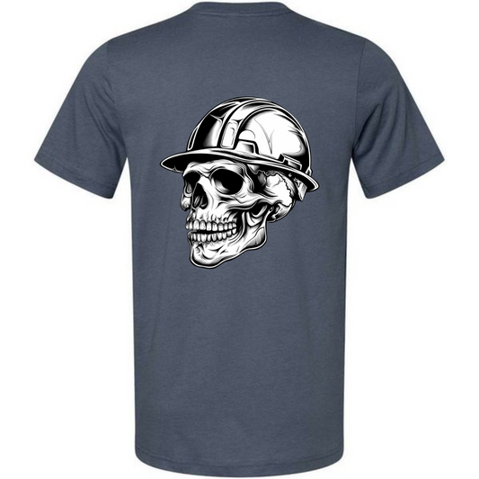 Skull in the Hardhat Men's T-Shirt