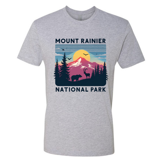 Mount Rainier National Park Unisex T-Shirt