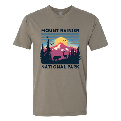 Mount Rainier National Park Unisex T-Shirt