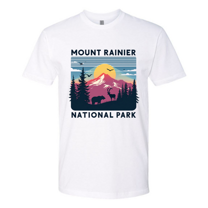 Mount Rainier National Park Unisex T-Shirt