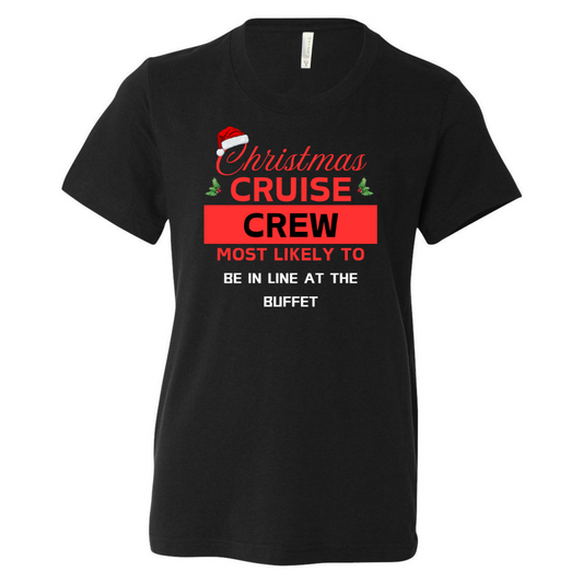 Christmas Cruise Be In Line At The Buffet Youth